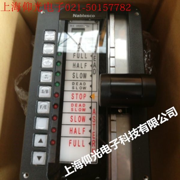nabtesco主机遥控车钟维修 船舶时钟接口面板mcb-3604-03修理询价