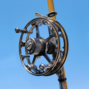 高档盘车轮 八卦轮 全金属带泄力冲钓轮 手拨轮风火轮蚁王EQM99