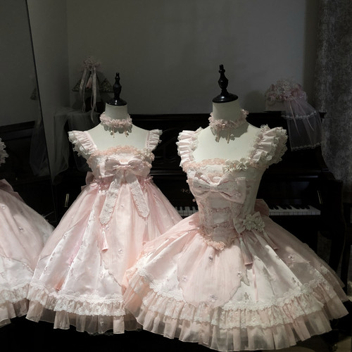 【二团】定金樱花兔谣原创设计lolita优雅甜美中华风公主裙