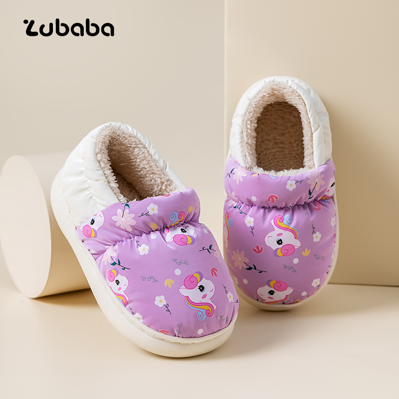 猪爸爸秋冬小动物系列儿童棉鞋