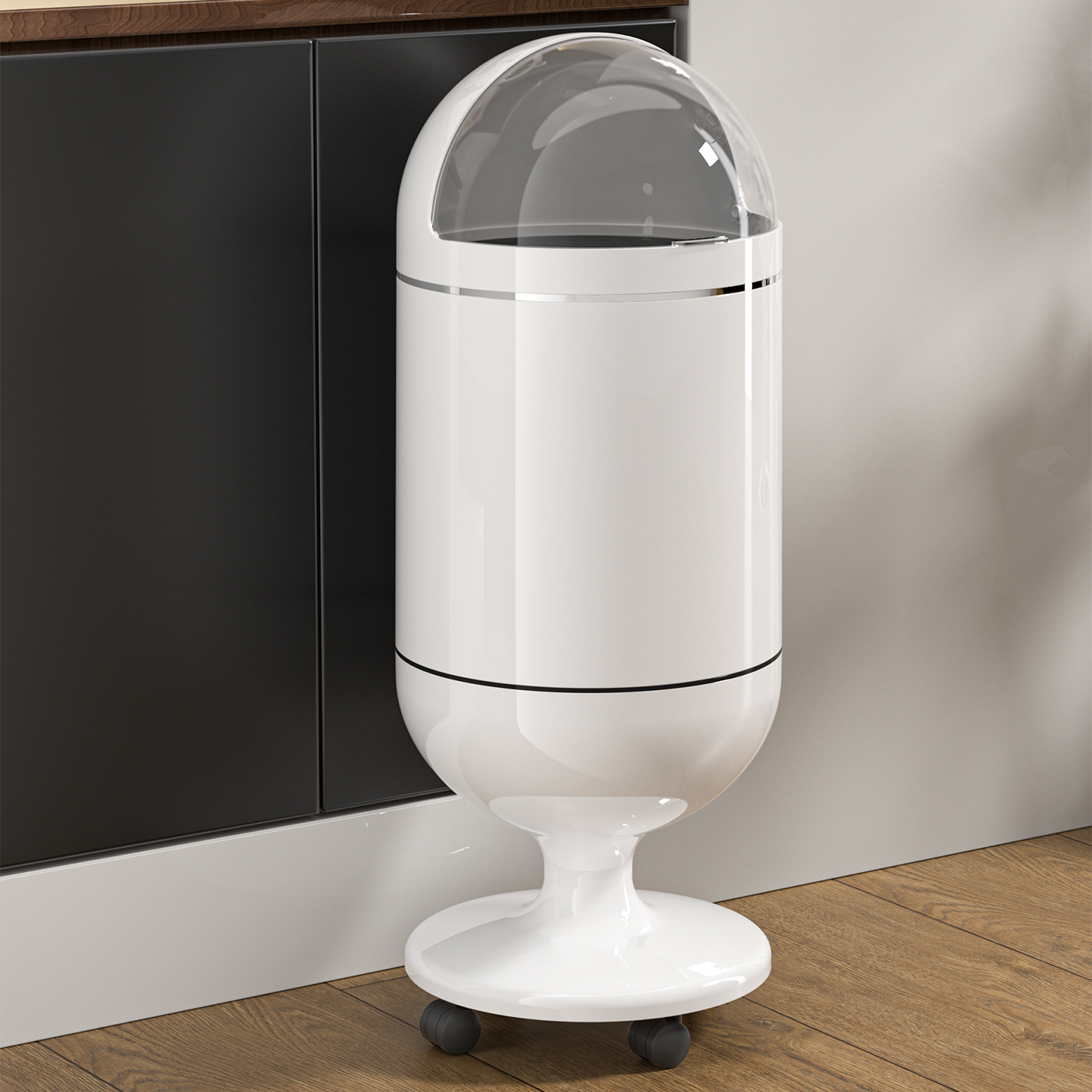 2025新款大容量轻奢垃圾桶