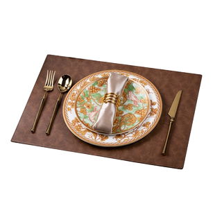 北欧轻奢西餐餐具套装家用欧式样板间牛排盘子西餐盘刀叉秋实葡萄