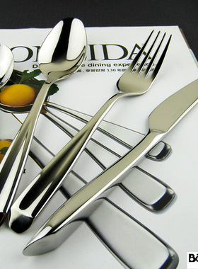 出口德国经典爱慕不锈钢西餐具牛排刀叉五星酒店家居别墅器皿热销