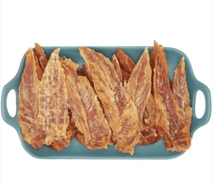 【微行动援】基地救助人自制的狗狗零食鸡胸肉干包邮