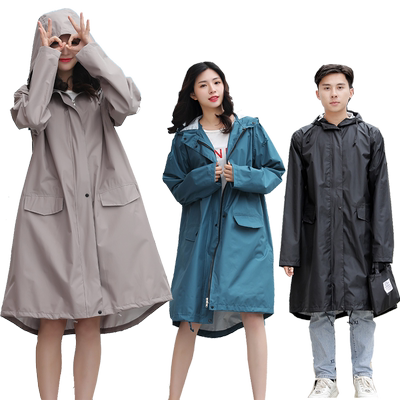 防暴雨雨衣男女轻薄透气全身长款
