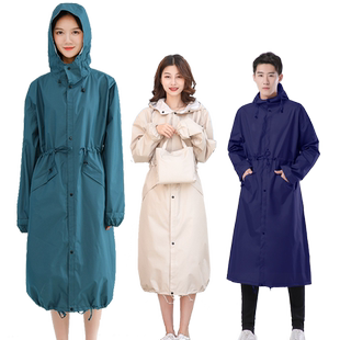 成人雨衣女时尚徒步长款加长防水轻薄全身防暴雨雨披男款骑车旅游