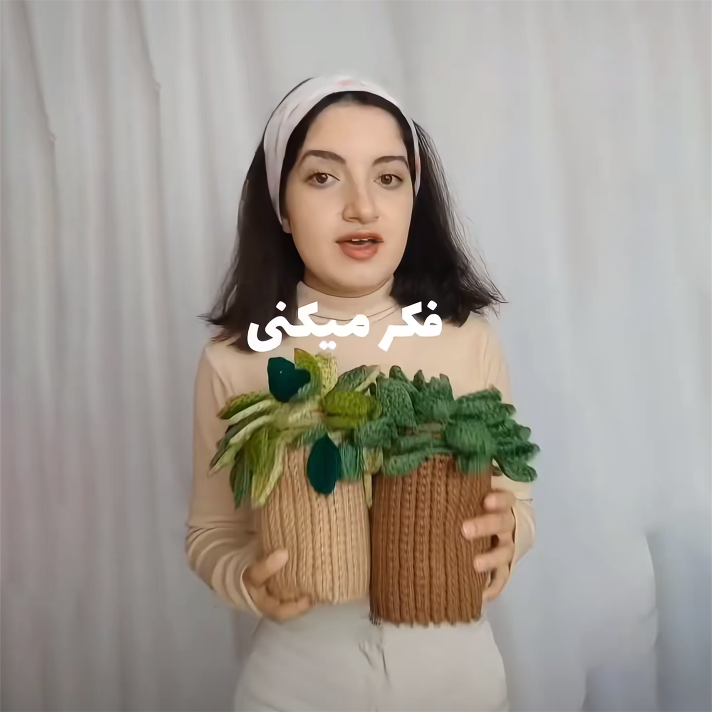 秋冬围巾花束两用材料包手工diy毛线钩针编织礼物围脖送女朋礼物