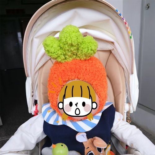 五月天帽子保暖护耳帽DIY材料包