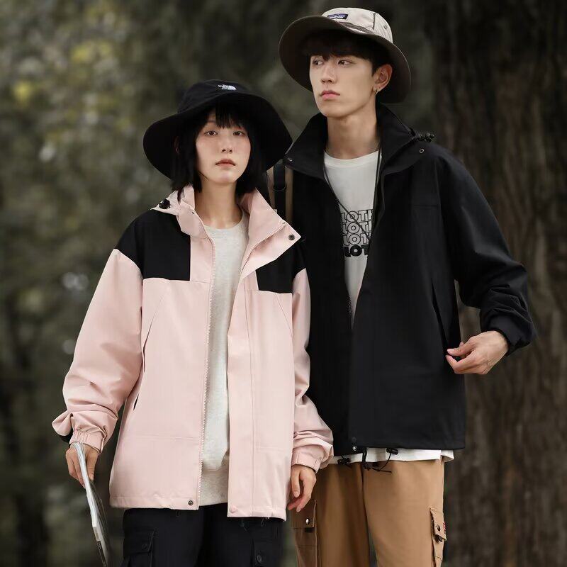 美式潮牌户外冲锋衣外套