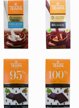 西班牙进口朵沛100%95%85%黑巧克力纯可可脂排块两盒装休闲零食