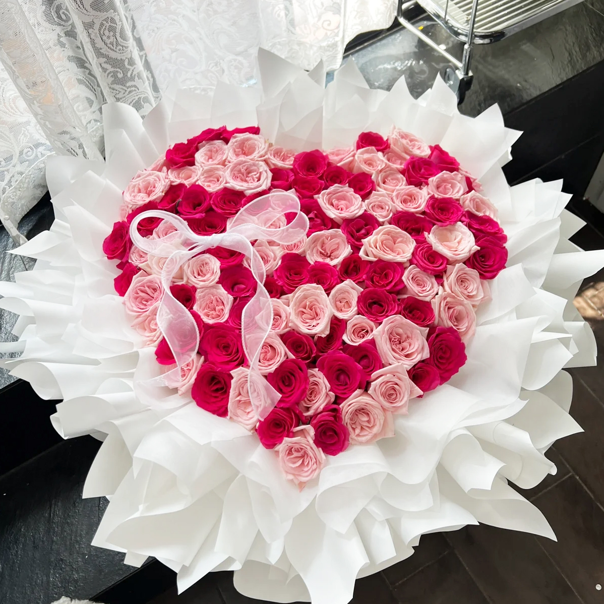 七夕情人节鲜花速递天津市滨海新区塘沽区大港区同城花店配送女友