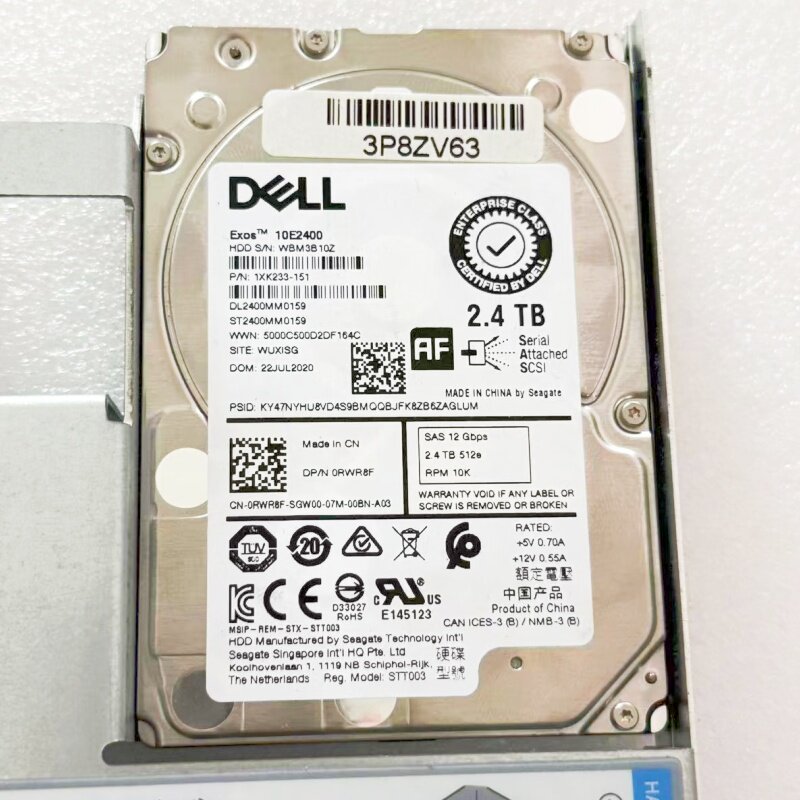 Dell0RWR8F2.4T10KSAS2.5