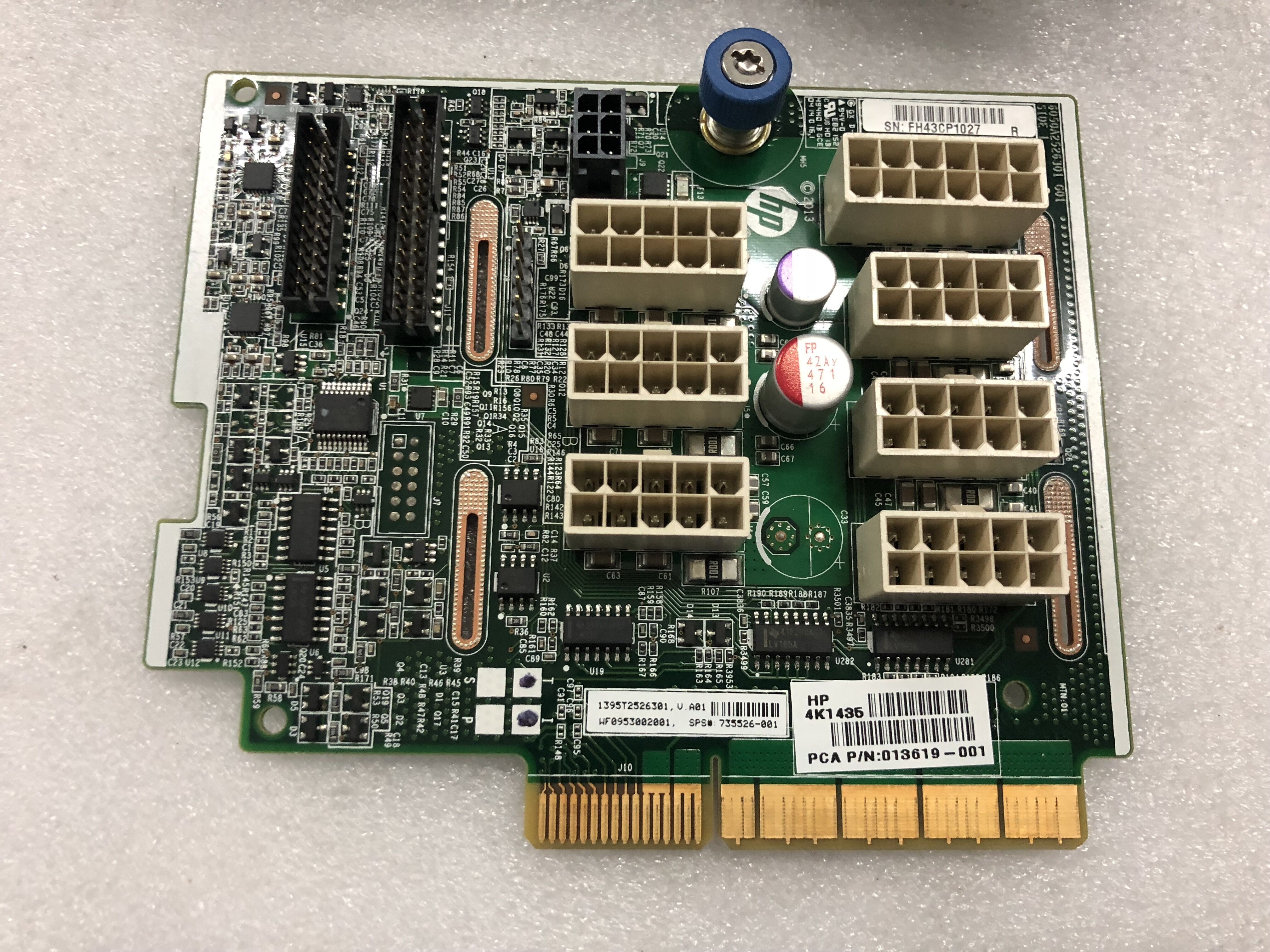 HPDL580G8G9电源背板735526