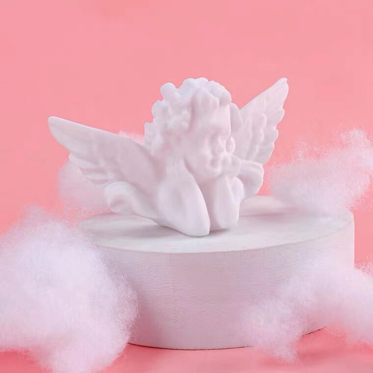 生日蛋糕装饰摆件白胚小爱神丘比特天使烘焙西点甜品台场景装扮