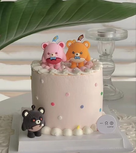蛋仔派对蛋糕装饰仔仔熊