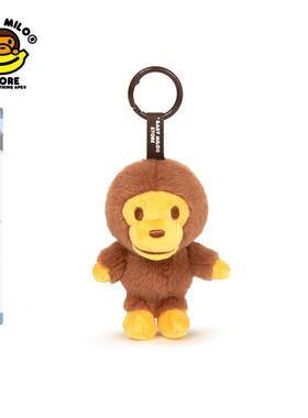 BABY MILO STORE配饰异色毛绒小猴挂件钥匙扣4640XXQ