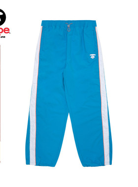 Aape旗舰店女装春秋猿人刺绣宽松潮流束脚休闲裤降落伞裤B603XXM