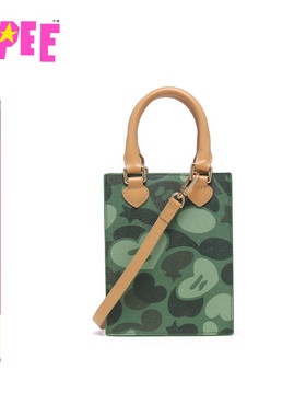 APEE配饰心型迷彩迷你手提斜挎包F273A5P