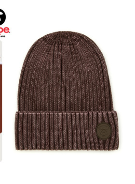 Aape旗舰店配饰小标徽章纯色休闲针织帽冷帽4962XXP