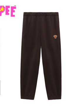 APEE女装秋冬考拉小标徽章束脚卫裤运动裤F205A5P