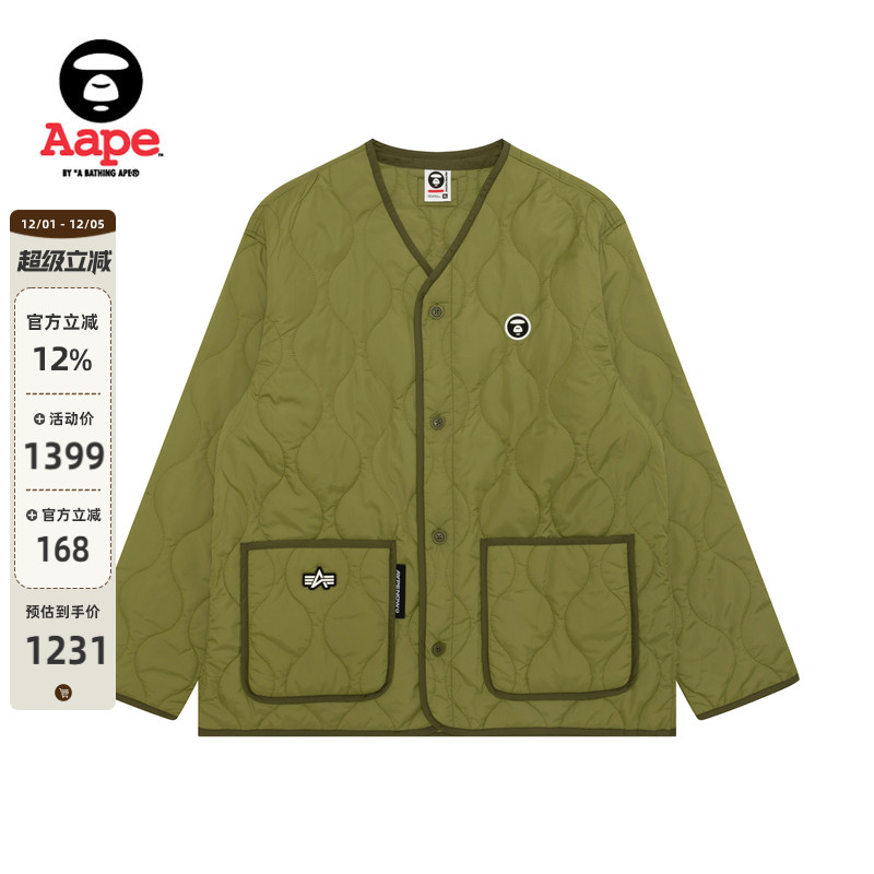 AapeALPHAINDUSTRIES夹克外套