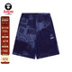 Aape旗舰店男装 春夏猿人涂鸦做旧喷墨效果潮流休闲短裤 C624XXO