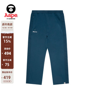 B674XXO 卫裤 Aape旗舰店男装 25春夏侧边串标猿人徽章潮流休闲长裤