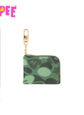 APEE配饰迷彩钥匙扣零钱包小包F264A5P