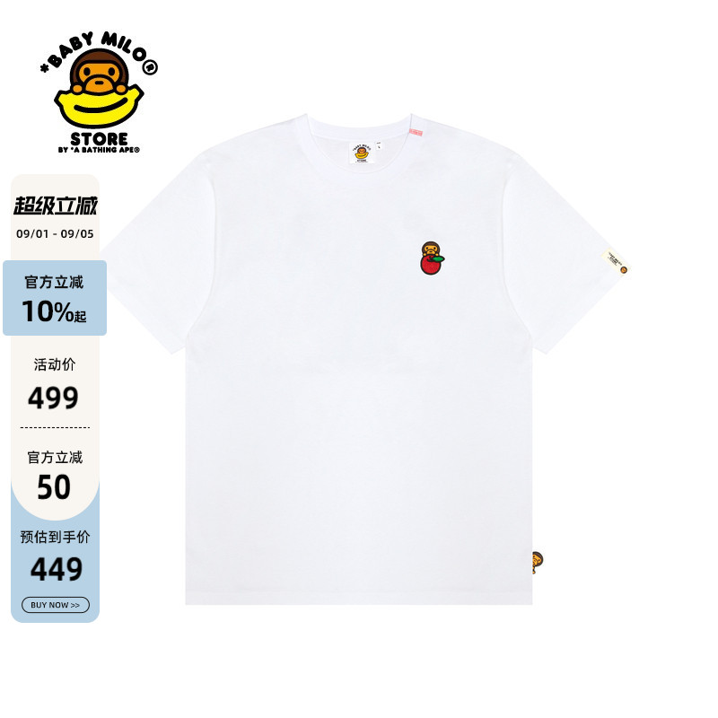 BABYMILOSTORE字母短袖T恤图片