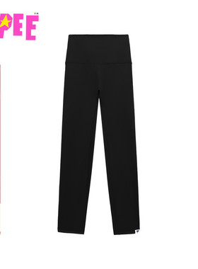 APEE女装秋冬纯色瑜伽裤运动紧身裤F178A5P