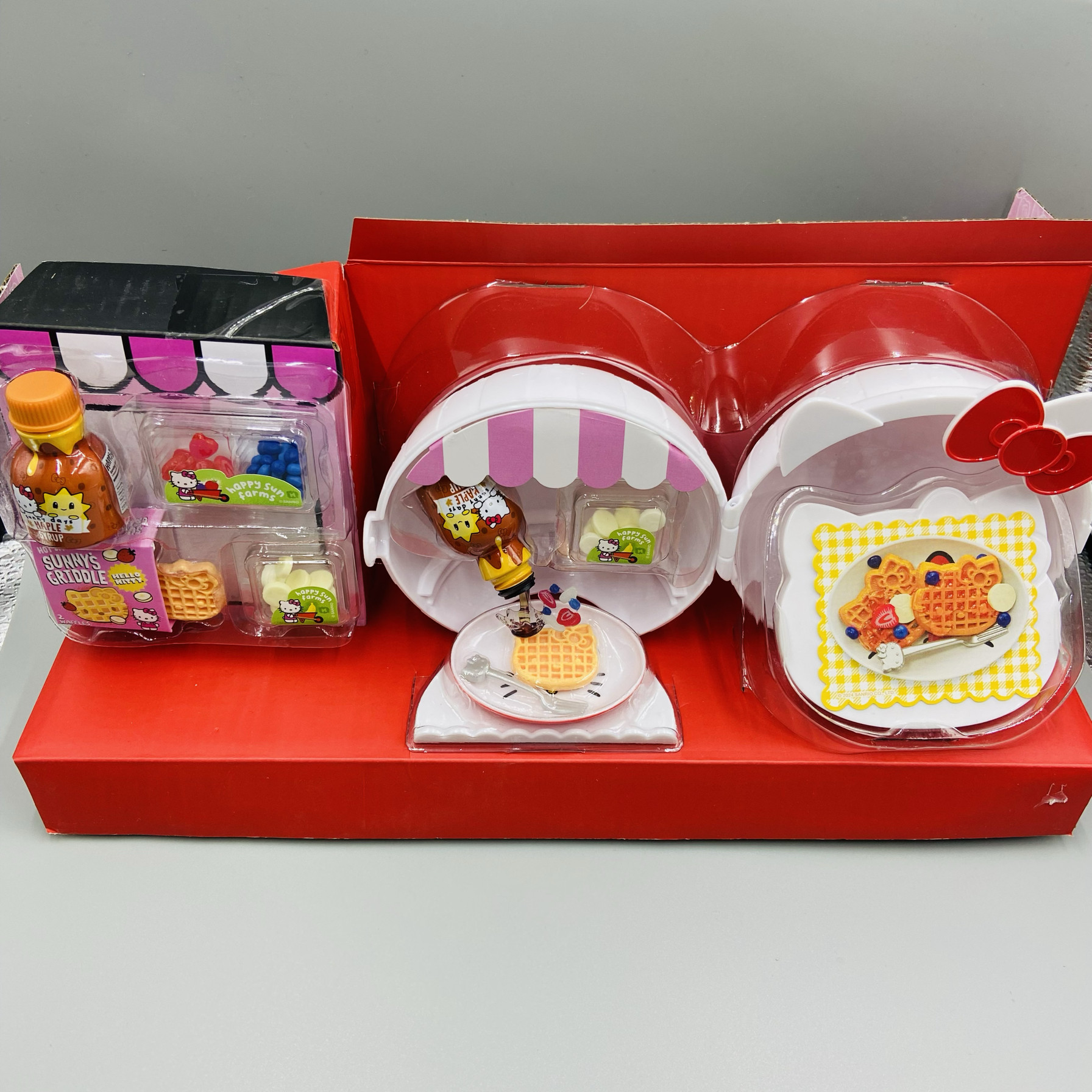 miniverse美食茶点咖啡机kt食玩spa外箱样品确认款（瓶子没酱）
