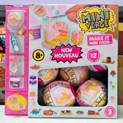 MGAMINIVERSE美食球迷你食玩