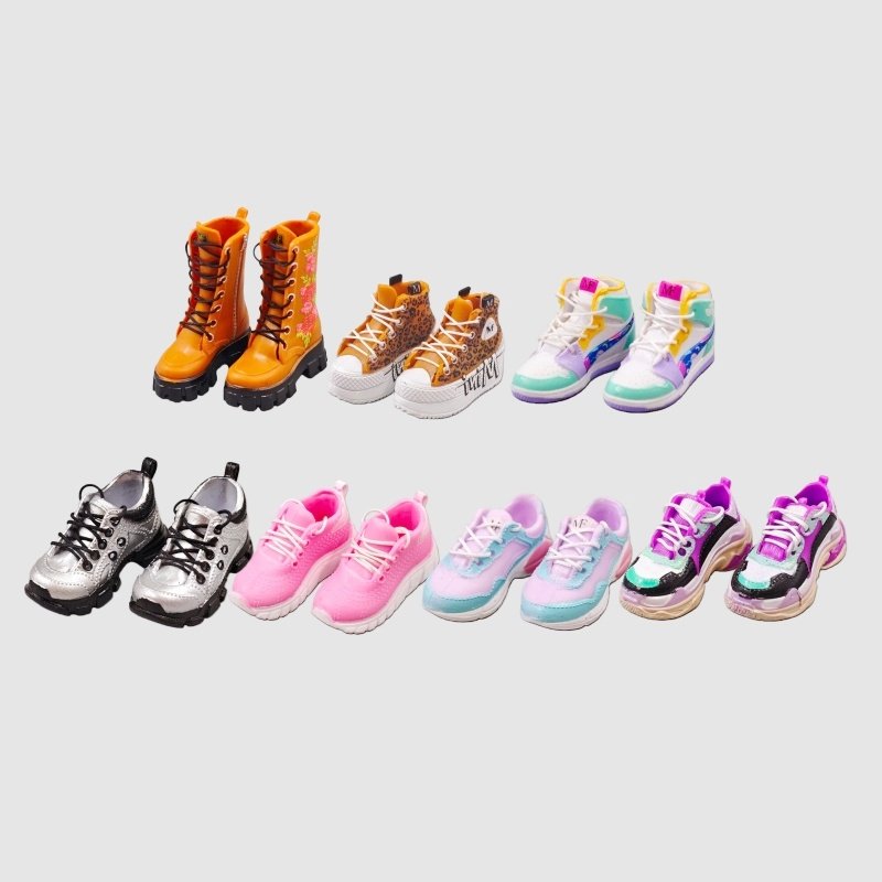 现货新品ZURU迷你娃娃鞋子时尚运动鞋高帮鞋百搭舒适配件女孩礼物,玩具/童车/益智/积木/模型,娃娃/配件/着替,淘宝优惠券,粉丝福利购,淘宝优惠卷