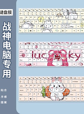 适用神舟战神S8-DA7NS键盘膜12代战神S8-DA5NS笔记本电脑15.6英寸