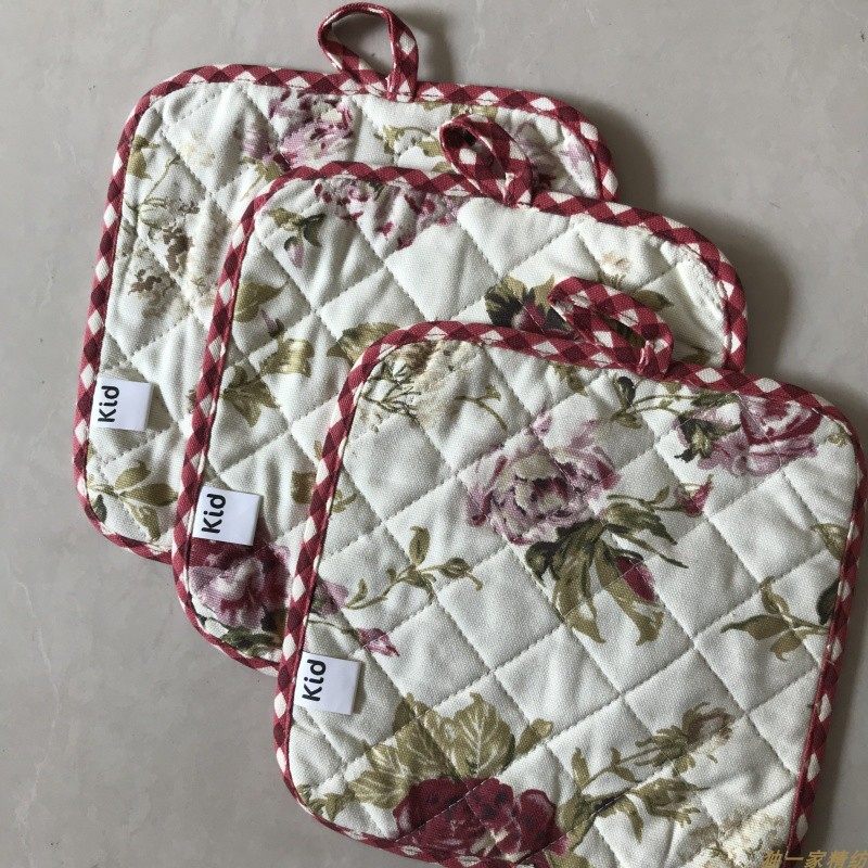 外贸北欧全棉隔热盆垫家用防烫锅垫全棉碗垫双面印花加厚餐垫桌垫,居家布艺,餐垫,淘宝优惠券,粉丝福利购,淘宝优惠卷