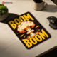 Mini爆炸Boom鼠标垫 出差办公电脑卡通小号垫布面锁边防滑底1170