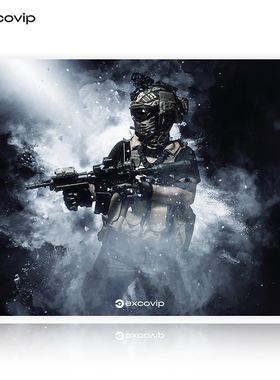 战斗者光伏玻璃鼠标垫大号 硬质游戏办公玻璃垫蜂巢纹路顺滑0104