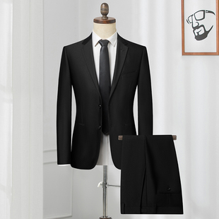 西装套装男青少年高中生大学生男毕业答辩正装休闲面试西服套装男