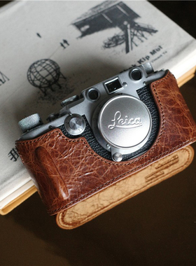 cam·in 徕卡Leica相机包IIIF 3F IIIC 3C真皮套半套保护套相机套