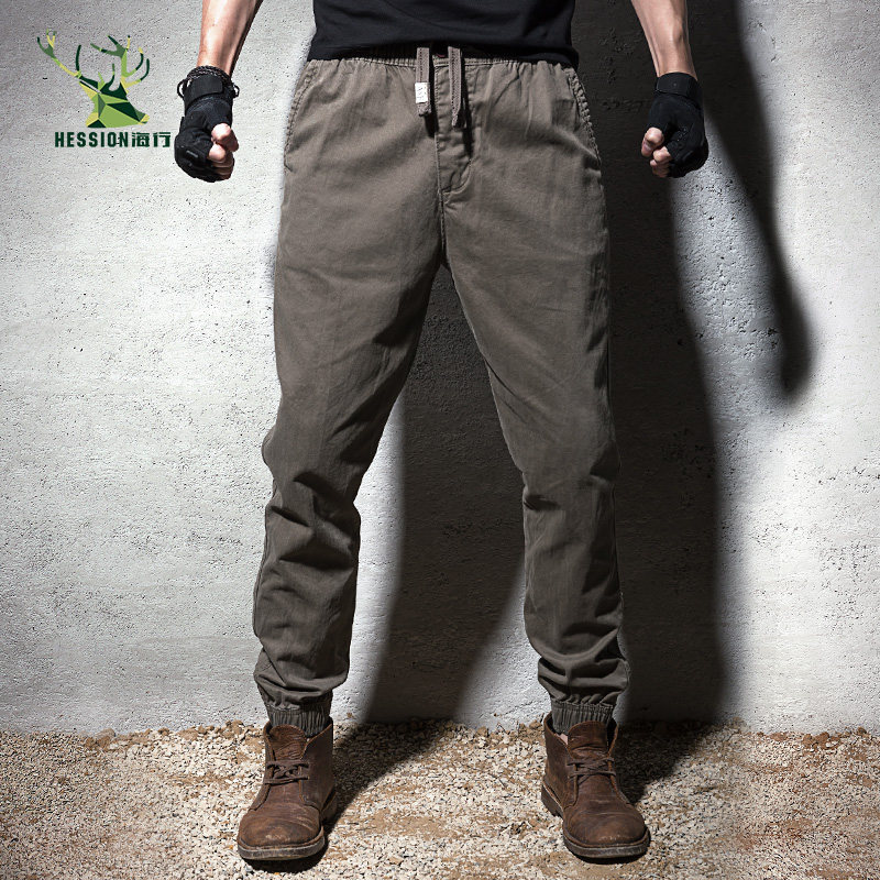 [Broken code clearance 75 Fold]camouflage Casual pants Spring and autumn season Easy Overalls Elastic waist man tacticsin the Men's clothing, Casual pants  category - from Buy2taobao.com to provide professional Taobao agent buy service