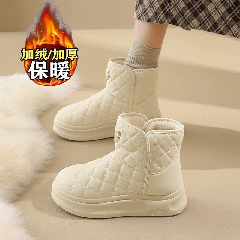 哈尔滨高帮加绒加厚雪地靴