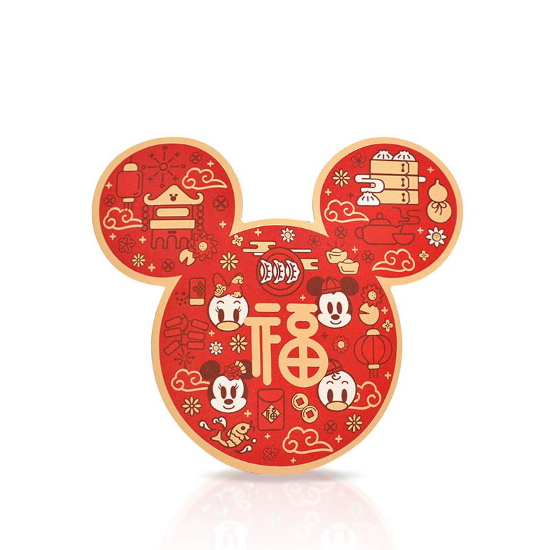 2021牛年卡通新年迪士尼压岁红包袋创意米老鼠可爱过年春节利是封