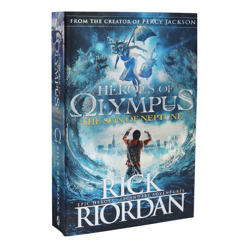 Heroes of Olympus #2 The Son of Neptune 奥林匹斯英雄 海神之子 英文原版 波西杰克逊青少年小说 Percy Jackson Rick Rior