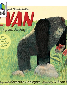 伊凡 真实故事 Ivan A Gorillas True Story 英文原版 儿童绘本 动物故事图画书 精装 进口童书 大音