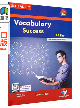 Vocabulary Success B2 First Self-study Edition  词汇成功B2第一自学套装 含答案 7-12岁