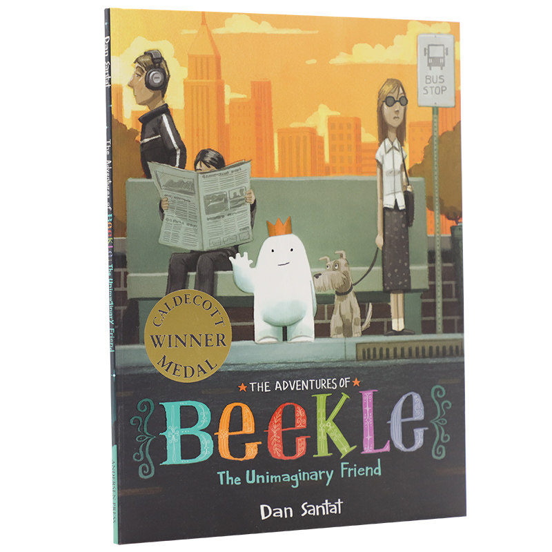 小白找朋友 英文原版绘本 the adventure of beekle 毕克勒的冒险旅程