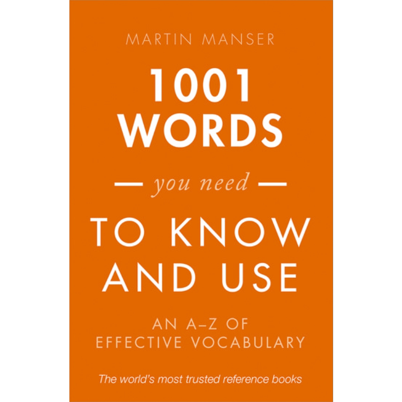 牛津英语 1001 Words You Need To Know and Use 你需要了解和使用的1001个单词 英文原版 词汇书 词典工具书 大音