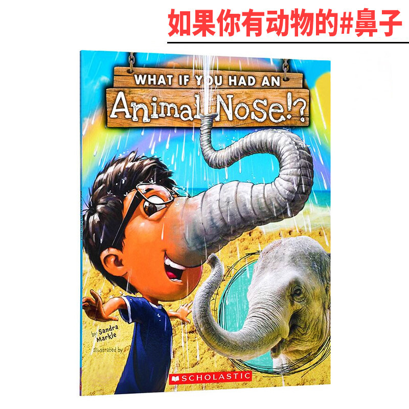 what if you had 系列 an animal nose 如果你有动物的鼻子 英文原版