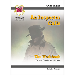 预售 GCSE English - An Inspector Calls Workbook (includes Answers) 大音