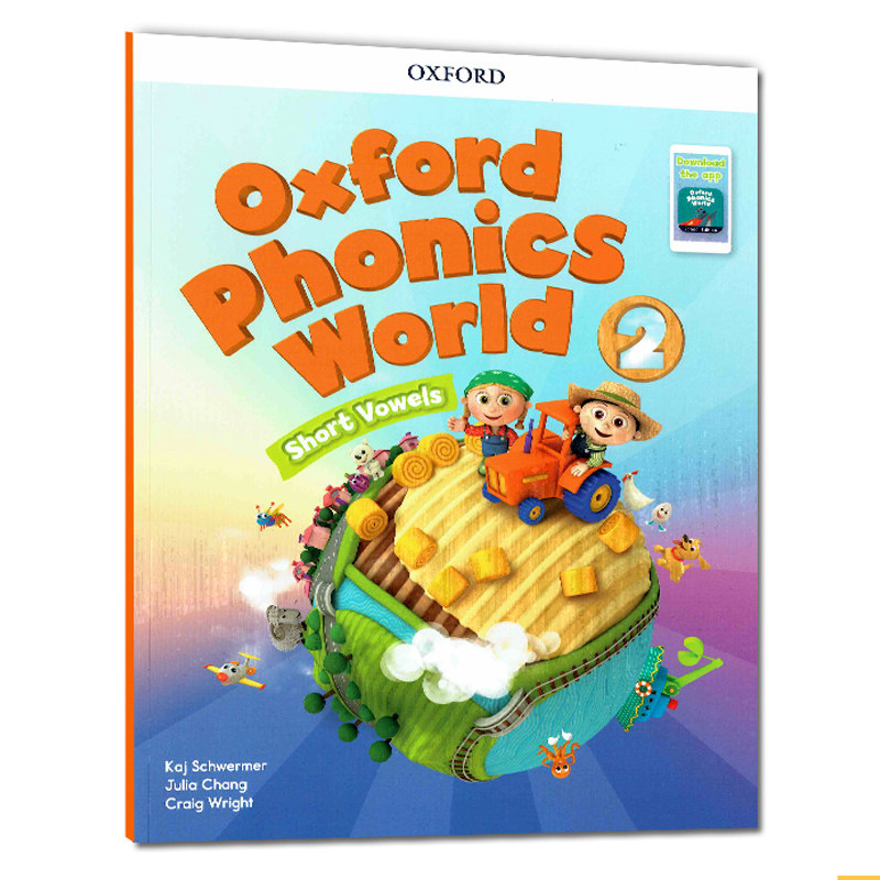 课本 牛津大学出版社 进口英文原版oxford phonics world 2 牛津自然